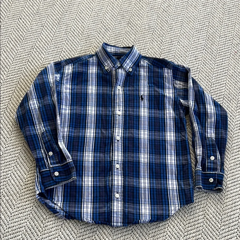 Ralph Lauren Plaid Button Up Shirt